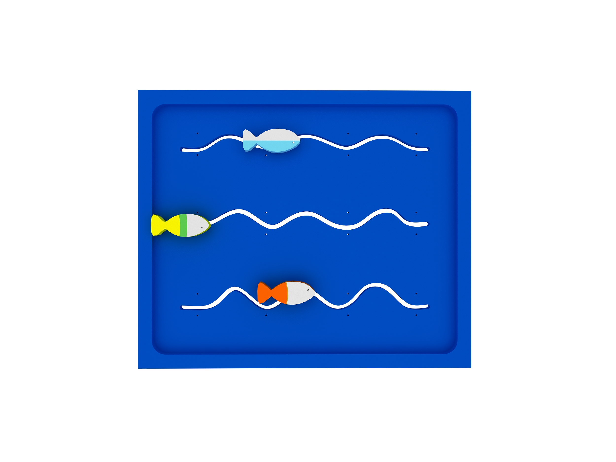 手控小魚(yú)聲光互動(dòng)游戲箱（橫行式）